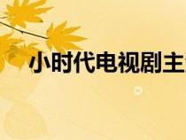 小時(shí)代電視劇主演（小時(shí)代電視劇劇情）