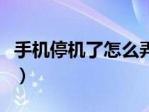 手機停機了怎么弄回來（手機停機了恢復(fù)方法）