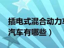 插電式混合動力車有哪些?（插電混合動力的汽車有哪些）