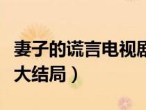 妻子的謊言電視劇?。ㄆ拮拥闹e言電視劇全集大結(jié)局）