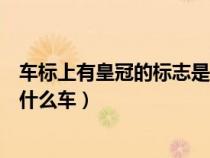 車標上有皇冠的標志是什么車品牌（車標上有皇冠的標志是什么車）
