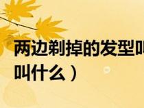 兩邊剃掉的發(fā)型叫什么發(fā)型（兩邊剃掉的發(fā)型叫什么）