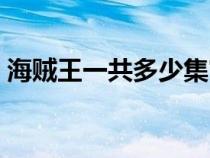 海賊王一共多少集官方（海賊王一共多少集）