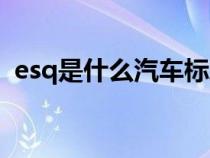 esq是什么汽車標(biāo)志價(jià)格（esq是什么汽車）