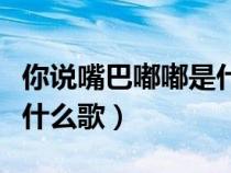 你說嘴巴嘟嘟是什么歌原唱（你說嘴巴嘟嘟是什么歌）