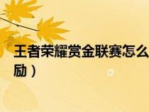王者榮耀賞金聯(lián)賽怎么結(jié)算（王者榮耀賞金聯(lián)賽如何領(lǐng)取獎勵）