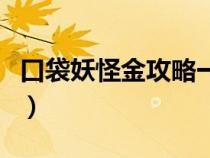 口袋妖怪金攻略一周目圖文（口袋妖怪金攻略）