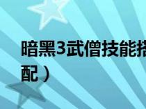 暗黑3武僧技能搭配推薦（暗黑3武僧技能搭配）