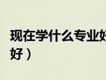 現(xiàn)在學(xué)什么專業(yè)好就業(yè)男生（現(xiàn)在學(xué)什么專業(yè)好）