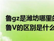 魯gz是濰坊哪里的車牌號(hào)碼（濰坊車牌魯G和魯V的區(qū)別是什么）