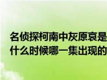 名偵探柯南中灰原哀是哪一集出現(xiàn)的（名偵探柯南中灰原是什么時(shí)候哪一集出現(xiàn)的）