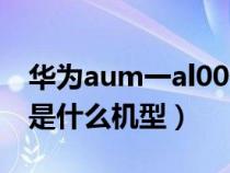 華為aum一al00價格多少（華為aum一al00是什么機型）