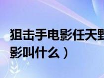 狙擊手電影任天野百度百科（狙擊手任天野電影叫什么）