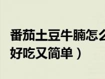 番茄土豆牛腩怎么做好吃又簡(jiǎn)單（牛腩怎么做好吃又簡(jiǎn)單）
