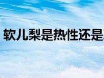 軟兒梨是熱性還是涼性（梨是熱性還是涼性）