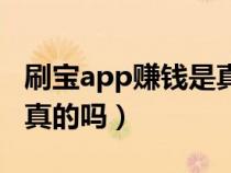 刷寶app賺錢是真的嗎知乎(刷寶app賺錢是真的嗎) 刷寶app賺錢是真的嗎知乎(刷寶app賺錢是真的嗎)