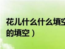 花兒什么什么填空一年級上冊（花兒什么什么的填空）