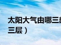 太陽(yáng)大氣由哪三部分組成?(太陽(yáng)大氣分為哪三層) 太陽(yáng)大氣由哪三部分組成?(太陽(yáng)大氣分為哪三層)