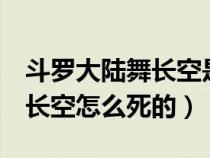 斗羅大陸舞長(zhǎng)空是從哪里來(lái)的(斗羅大陸3舞長(zhǎng)空怎么死的) 斗羅大陸舞長(zhǎng)空是從哪里來(lái)的(斗羅大陸3舞長(zhǎng)空怎么死的)
