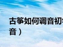 古箏如何調(diào)音初學(xué)者必讀 袁莎（古箏如何調(diào)音）