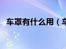 車罩有什么用（車罩的好處和壞處是什么）