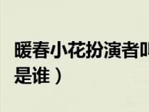 暖春小花扮演者叫什么名字（暖春小花扮演者是誰）