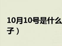 10月10號是什么日子?。?0月10號是什么日子）