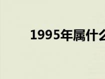 1995年屬什么命（1995年屬什么）