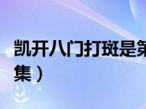 凱開八門打斑是第幾集(凱開八門打斑是哪一集) 凱開八門打斑是第幾集(凱開八門打斑是哪一集)