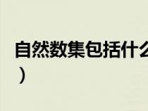 自然數(shù)集包括什么負數(shù)嗎（自然數(shù)集包括什么）