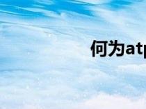 何為atp（atp是什么）
