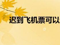 遲到飛機(jī)票可以退嗎(飛機(jī)票可以退嗎) 遲到飛機(jī)票可以退嗎(飛機(jī)票可以退嗎)