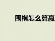 圍棋怎么算贏幾目（圍棋怎么算贏）