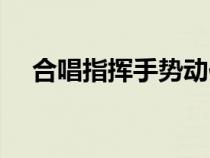 合唱指揮手勢動作（合唱指揮手勢教程）