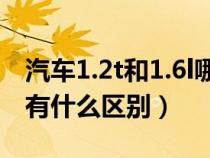 汽車1.2t和1.6l哪個省油（汽車的1.2t和1.6L有什么區(qū)別）