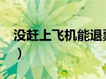 沒趕上飛機能退票嗎?（沒趕上飛機能退票嗎）