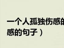 一個(gè)人孤獨(dú)傷感的句子100字(一個(gè)人孤獨(dú)傷感的句子) 一個(gè)人孤獨(dú)傷感的句子100字(一個(gè)人孤獨(dú)傷感的句子)