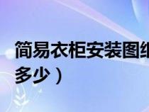 簡(jiǎn)易衣柜安裝圖紙步驟（簡(jiǎn)易衣柜安裝方法知多少）