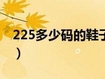 225多少碼的鞋子（255mm是多少碼的鞋子）