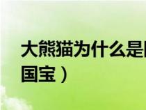大熊貓為什么是國寶50字（大熊貓為什么是國寶）