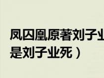 鳳囚凰原著劉子業(yè)最后（鳳囚凰電視劇第幾集是劉子業(yè)死）