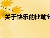 關(guān)于快樂的比喻句子（關(guān)于快樂的比喻句）