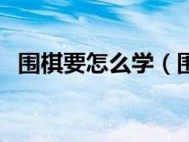 圍棋要怎么學(xué)(圍棋學(xué)習(xí)的步驟是什么呢) 圍棋要怎么學(xué)(圍棋學(xué)習(xí)的步驟是什么呢)