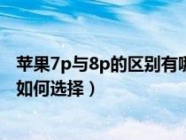 蘋(píng)果7p與8p的區(qū)別有哪些?應(yīng)該選擇哪個(gè)?(蘋(píng)果7p與8p該如何選擇) 蘋(píng)果7p與8p的區(qū)別有哪些?應(yīng)該選擇哪個(gè)?(蘋(píng)果7p與8p該如何選擇)