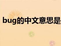 bug的中文意思是什么(bug什么意思中文) bug的中文意思是什么(bug什么意思中文)