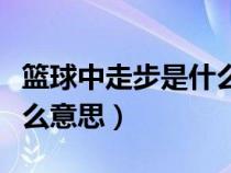 籃球中走步是什么意思視頻（籃球中走步是什么意思）