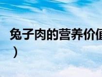 兔子肉的營(yíng)養(yǎng)價(jià)值有哪些(兔子肉的營(yíng)養(yǎng)價(jià)值) 兔子肉的營(yíng)養(yǎng)價(jià)值有哪些(兔子肉的營(yíng)養(yǎng)價(jià)值)