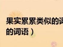 果實累累類似的詞語怎么修飾(果實累累類似的詞語) 果實累累類似的詞語怎么修飾(果實累累類似的詞語)