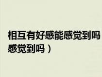 相互有好感能感覺到嗎 一個(gè)眼神告訴你答案(相互有好感能感覺到嗎) 相互有好感能感覺到嗎 一個(gè)眼神告訴你答案(相互有好感能感覺到嗎)