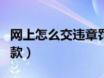 網(wǎng)上怎么交違章罰款扣分（網(wǎng)上怎么交違章罰款）